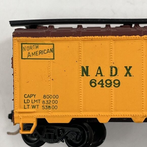 Atlas Safeway Foods Box Car NADX 6499 CE COMPARTMENTIZER EQUIPPED TLCX (2) Box N - Picture 3 of 13